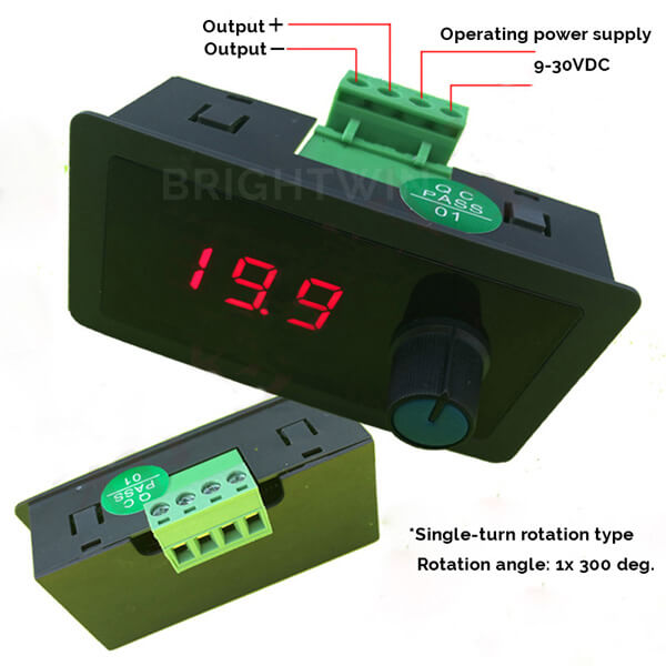 4-Channel 4-20Ma Current Signal Generator Source Transmitter 12-24V Adjustment