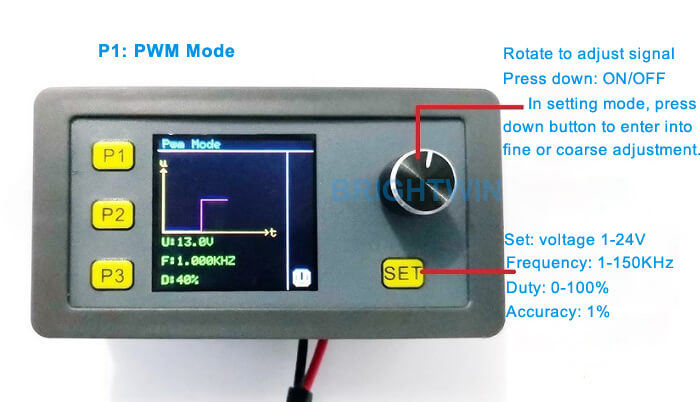 vene Udvidelse Festival Adjustable PWM Sine Wave 0-10V 0-20mA Signal Generator - BRIGHTWIN