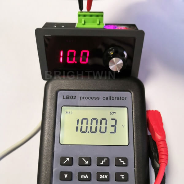 0-10V signal generator 10V output testing