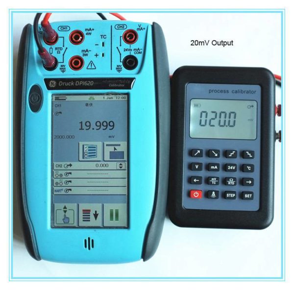 20mV signal simulation meter