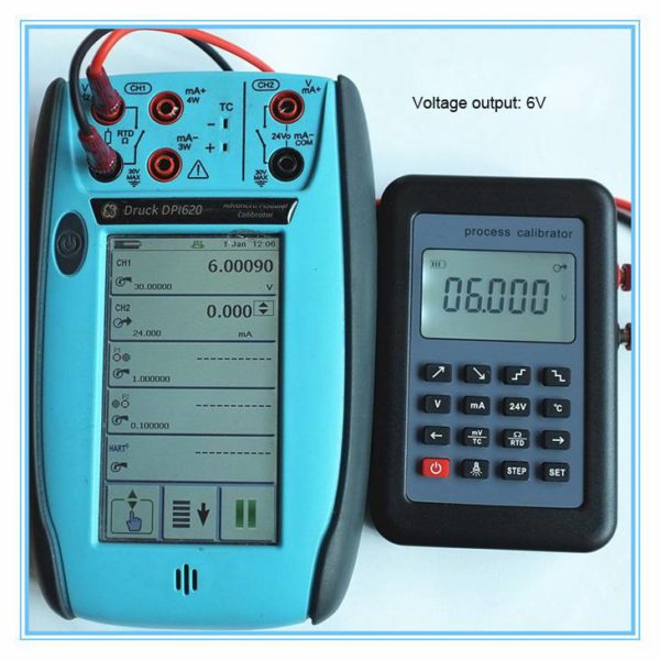 Portable Process Calibrator Resistance RTD TC Current Voltage Calibrator - Image 12