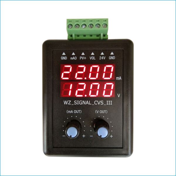 12-24V Adjustment 4-Channel 4-20Ma Current Signal Generator Source LCD Display 