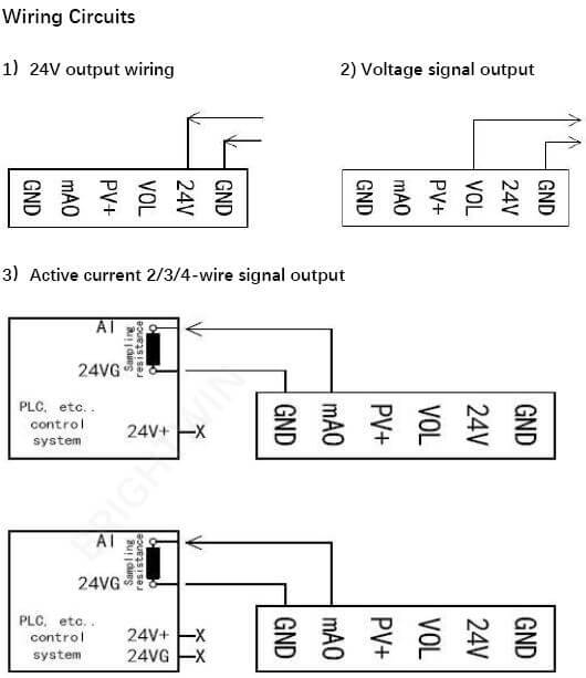 24V 0-10V 0-20mA Signal Generator Circuits