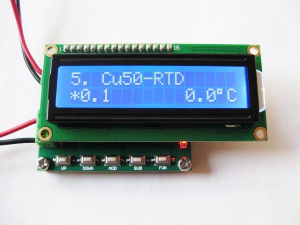 RTD Cu50 Simulator Calibrator