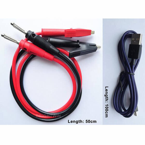 Frequency process calibrator testing clips