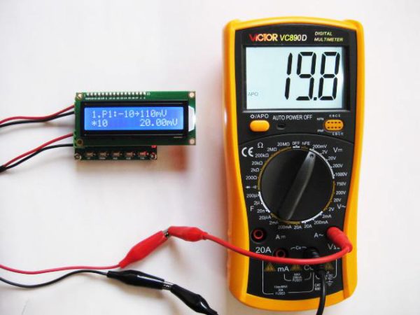 Thermocouple Temperature Calibrator Output