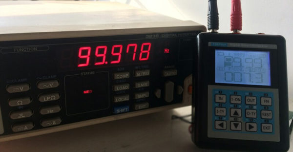 process calibrator frequency output