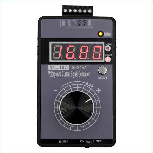 Handheld Current Voltage Signal Generator Analog Simulator Output 0-10V 0-20mA 